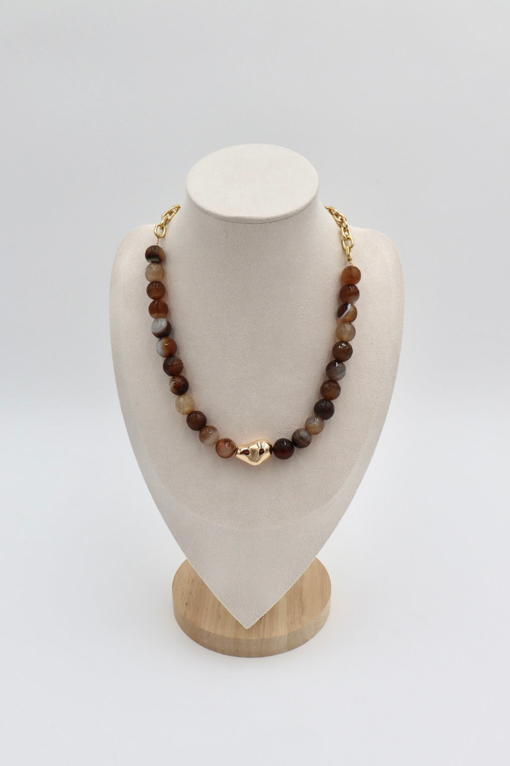 Grounded Beauty Agate Necklace