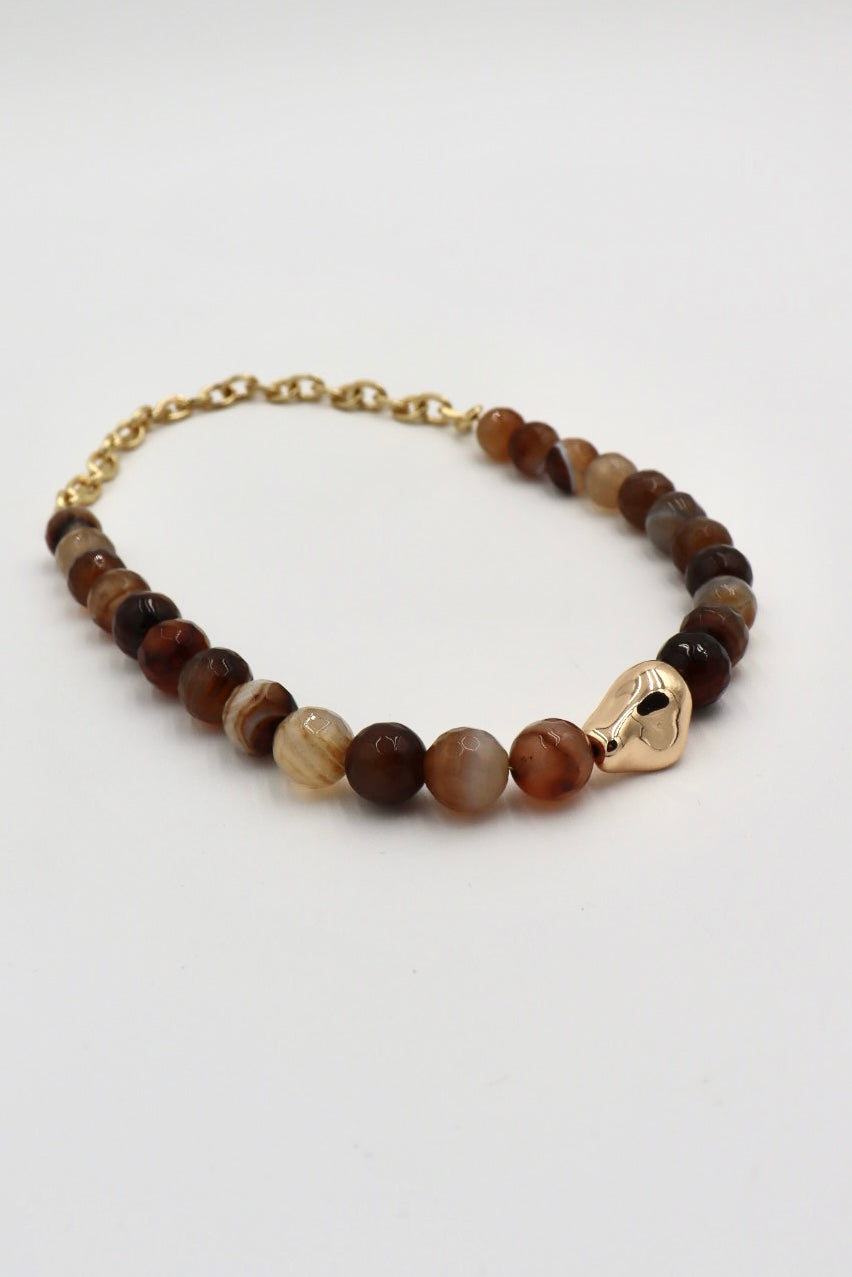 Grounded Beauty Agate Necklace