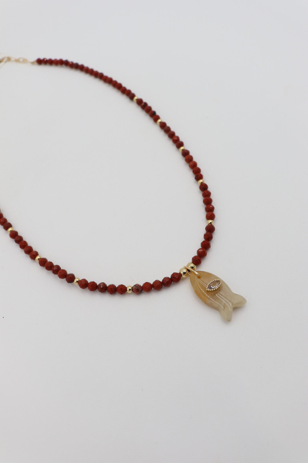 Golden Current Necklace
